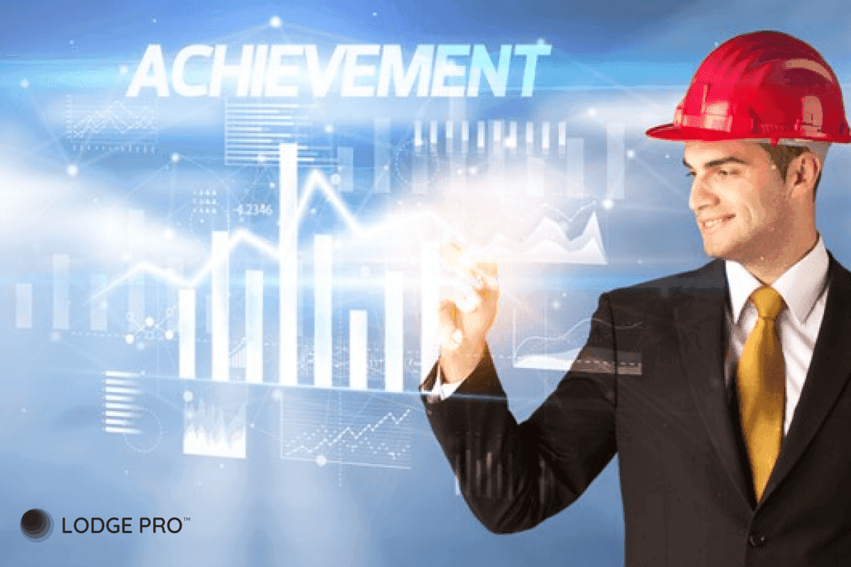 Australian construction team reviewing estimating data to improve profit margins