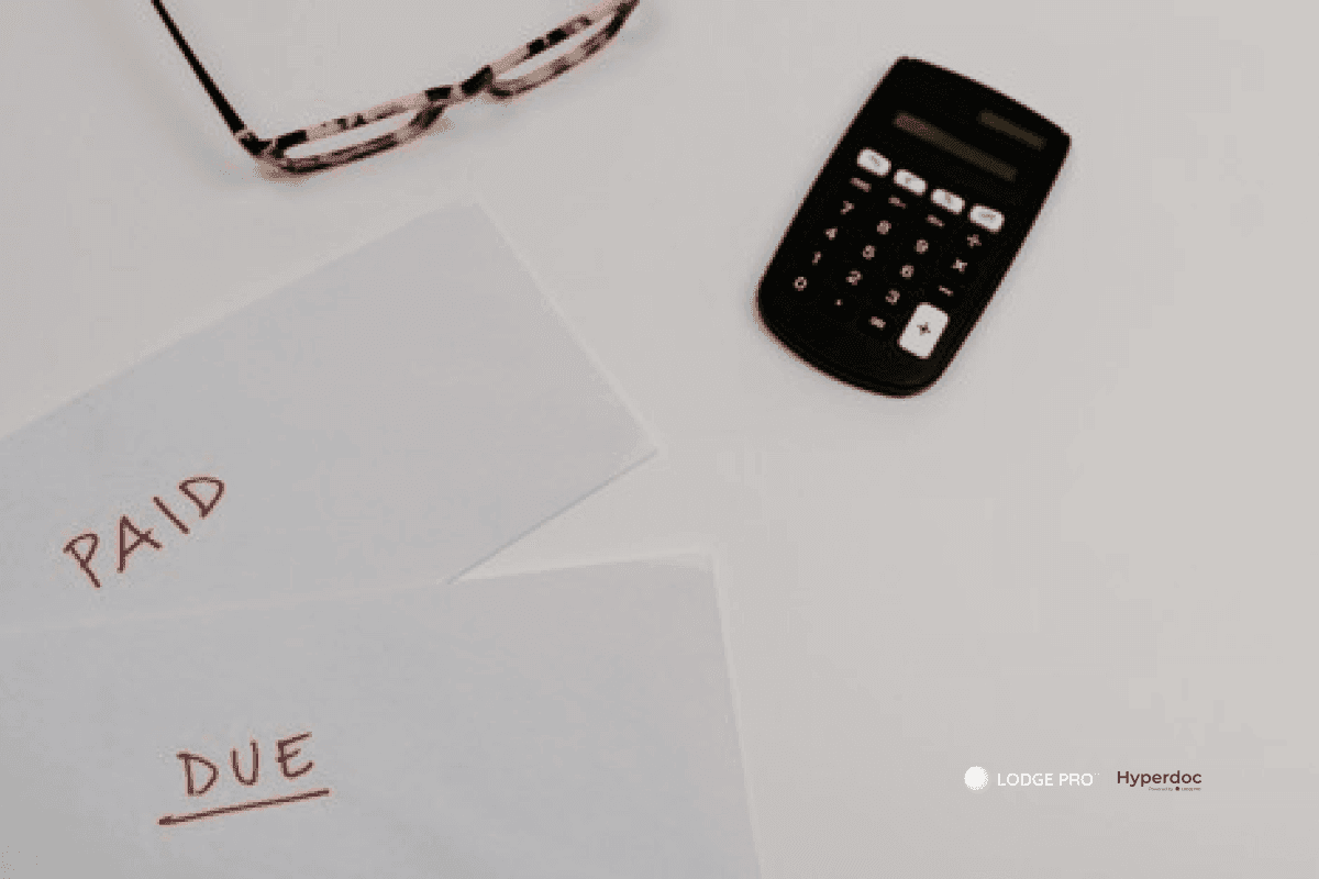 Accountant reviewing ATO debt correspondence and Director Penalty Notice risks