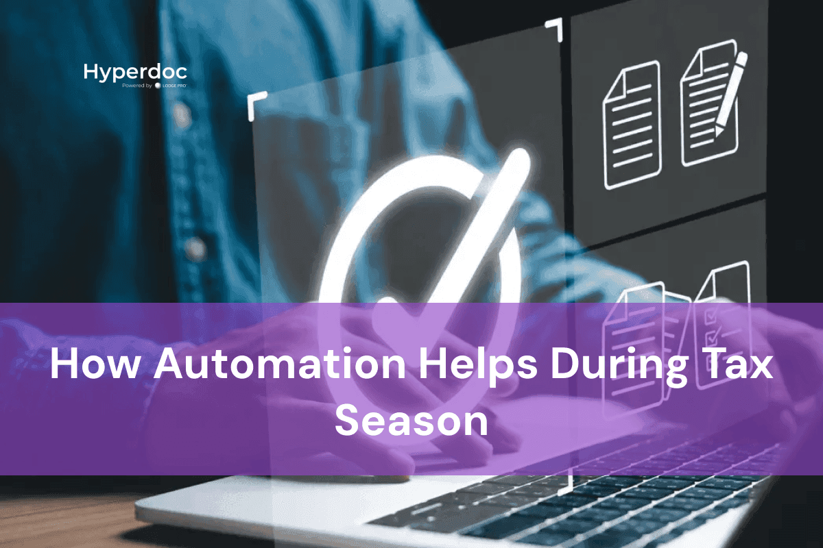 Accounting team using ATO document automation software during tax season