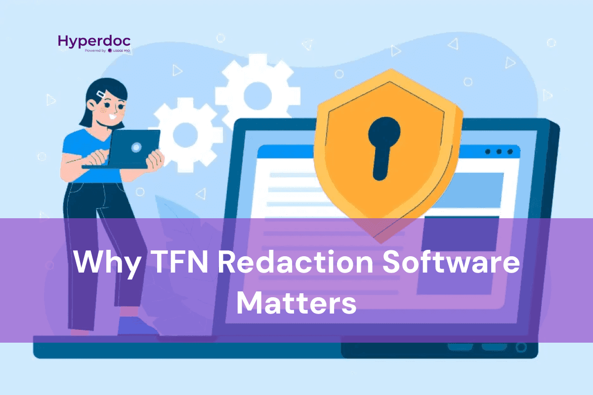 TFN redaction software protecting sensitive information in an ATO document